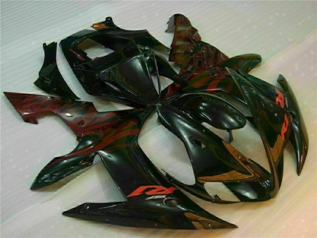 ABS 2002-2003 Black Yamaha YZF R1 Bike Fairings UK ABS 2002-2003 Black Yamaha YZF R1 Bike Fairings UK