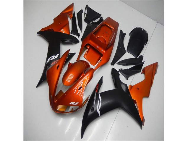 ABS 2002-2003 Orange Black Yamaha YZF R1 Bike Fairings UK ABS 2002-2003 Orange Black Yamaha YZF R1 Bike Fairings UK