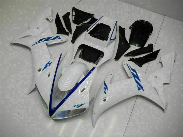 ABS 2002-2003 White Yamaha YZF R1 Motorbike Fairing & Bodywork UK ABS 2002-2003 White Yamaha YZF R1 Motorbike Fairing & Bodywork UK