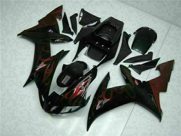 ABS 2002-2003 Black Yamaha YZF R1 Motorcyle Fairings UK ABS 2002-2003 Black Yamaha YZF R1 Motorcyle Fairings UK
