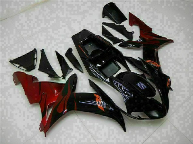 ABS 2002-2003 Black Yamaha YZF R1 Motorcylce Fairings UK ABS 2002-2003 Black Yamaha YZF R1 Motorcylce Fairings UK