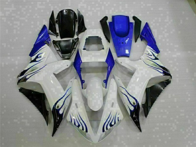ABS 2002-2003 White Yamaha YZF R1 Motorbike Fairings UK