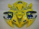 ABS 2002-2003 Yellow Yamaha YZF R1 Motorcycle Fairing Kit UK ABS 2002-2003 Yellow Yamaha YZF R1 Motorcycle Fairing Kit UK