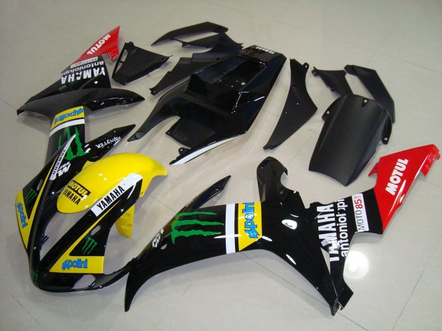 ABS 2002-2003 Monster Drink Graphic Yamaha YZF R1 Motorbike Fairings UK ABS 2002-2003 Monster Drink Graphic Yamaha YZF R1 Motorbike Fairings UK