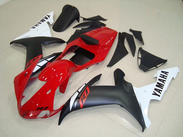 ABS 2002-2003 Matte Black Red Yamaha YZF R1 Motorbike Fairing UK ABS 2002-2003 Matte Black Red Yamaha YZF R1 Motorbike Fairing UK