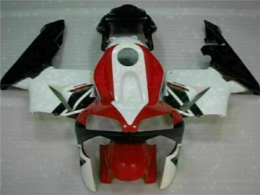 ABS 2003-2004 Red White Honda CBR600RR Bike Fairings UK