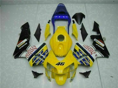 ABS 2003-2004 Yellow Honda CBR600RR Motorcyle Fairings UK