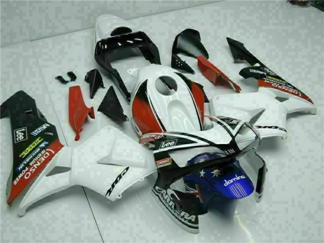 ABS 2003-2004 White Blue Honda CBR600RR Motorcylce Fairings UK ABS 2003-2004 White Blue Honda CBR600RR Motorcylce Fairings UK