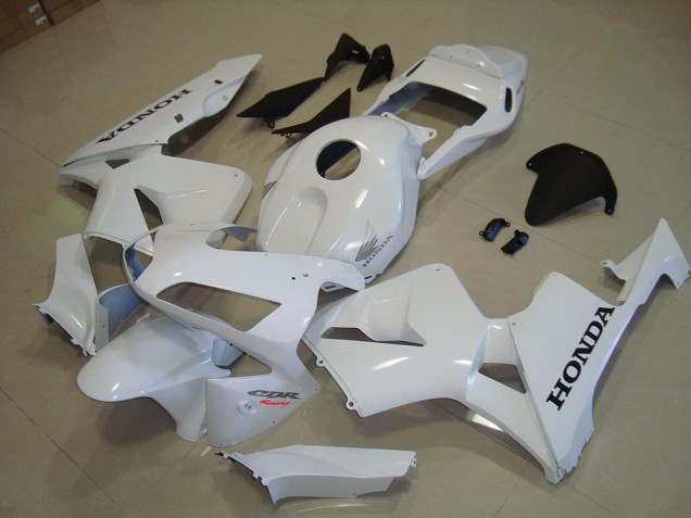 ABS 2003-2004 White Black Decal Honda CBR600RR Motorbike Fairings UK
