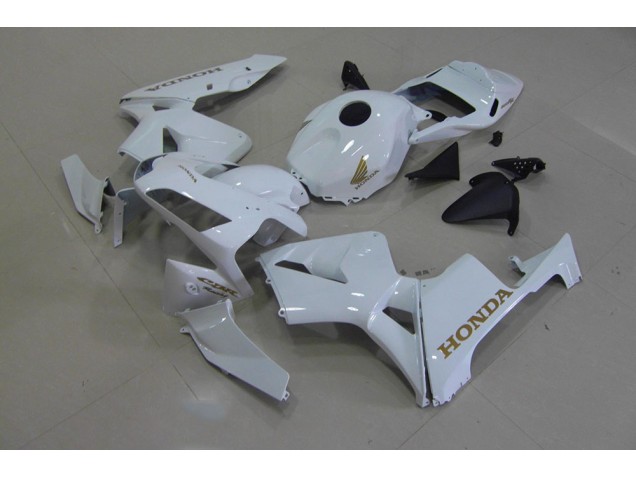 ABS 2003-2004 White Gold Honda CBR600RR Replacement Fairings UK ABS 2003-2004 White Gold Honda CBR600RR Replacement Fairings UK
