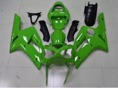 ABS 2003-2004 Green Kawasaki ZX6R Replacement Fairings UK