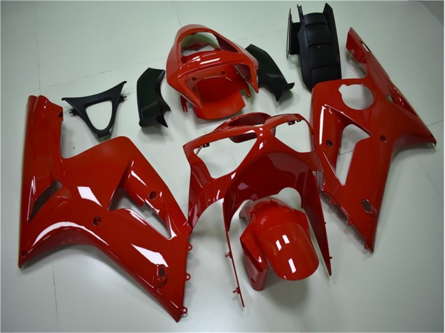 ABS 2003-2004 Red Kawasaki ZX6R Motor Fairings UK ABS 2003-2004 Red Kawasaki ZX6R Motor Fairings UK