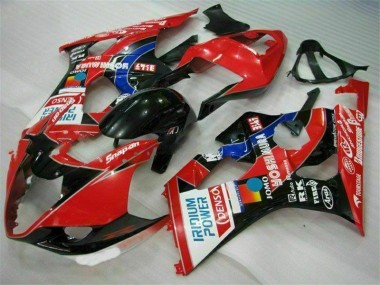 ABS 2003-2004 Red Suzuki GSXR 1000 Bike Fairing UK