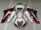 ABS 2003-2004 Red White Suzuki GSXR 1000 Motorcycle Bodywork UK ABS 2003-2004 Red White Suzuki GSXR 1000 Motorcycle Bodywork UK