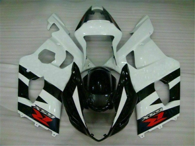 ABS 2003-2004 White Black Suzuki GSXR 1000 Motorcyle Fairings UK ABS 2003-2004 White Black Suzuki GSXR 1000 Motorcyle Fairings UK
