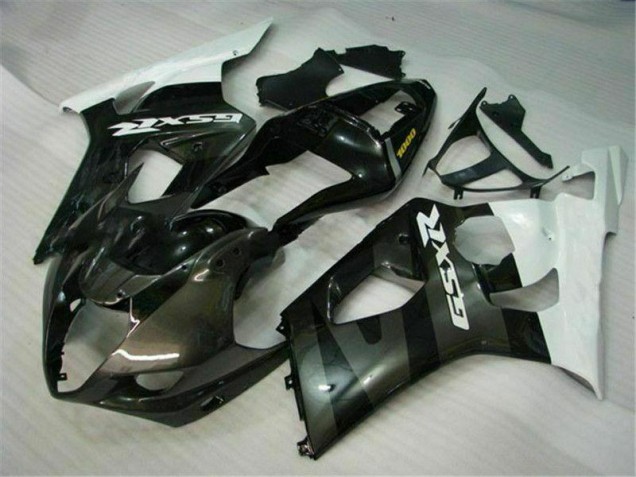 ABS 2003-2004 White Black Suzuki GSXR 1000 Bike Fairing UK ABS 2003-2004 White Black Suzuki GSXR 1000 Bike Fairing UK