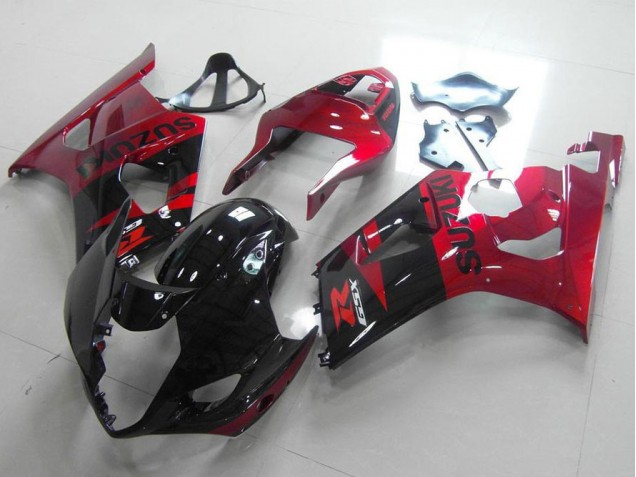 ABS 2003-2004 Black Red Suzuki GSXR 1000 Bike Fairing UK ABS 2003-2004 Black Red Suzuki GSXR 1000 Bike Fairing UK