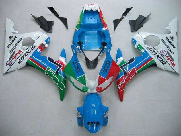 ABS 2003-2005 Multi Color Yamaha YZF R6 Motorcyle Fairings UK ABS 2003-2005 Multi Color Yamaha YZF R6 Motorcyle Fairings UK