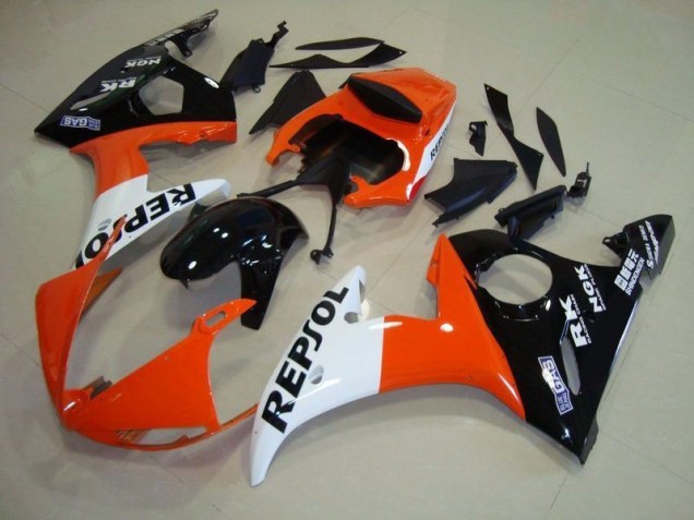 ABS 2003-2005 Repsol Yamaha YZF R6 Motor Bike Fairings UK ABS 2003-2005 Repsol Yamaha YZF R6 Motor Bike Fairings UK