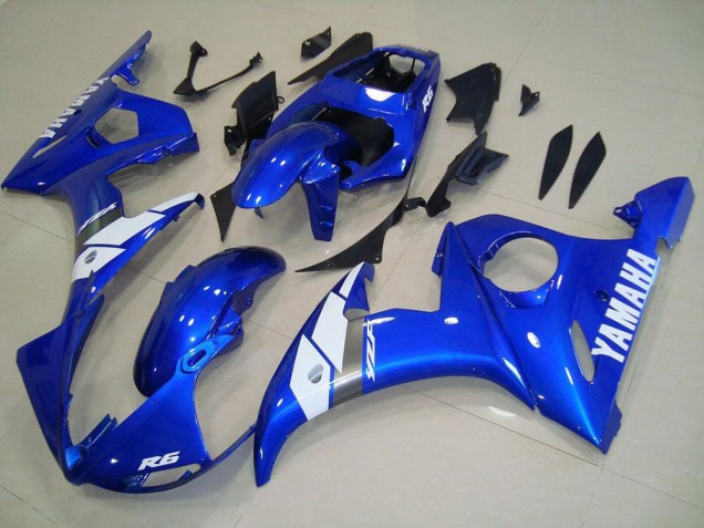 ABS 2003-2005 Blue Yamaha YZF R6 Motorbike Fairing UK ABS 2003-2005 Blue Yamaha YZF R6 Motorbike Fairing UK