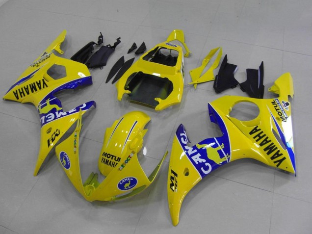 ABS 2003-2005 Camel Yamaha YZF R6 Bike Fairing UK ABS 2003-2005 Camel Yamaha YZF R6 Bike Fairing UK