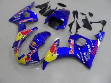ABS 2003-2005 Red Bull Yamaha YZF R6 Motorcycle Replacement Fairings UK