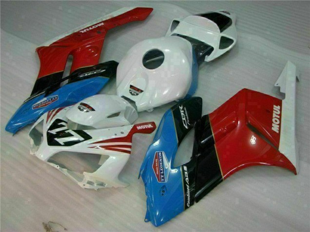 ABS 2004-2005 White Red 77 Honda CBR1000RR Motorcycle Fairing Kits UK ABS 2004-2005 White Red 77 Honda CBR1000RR Motorcycle Fairing Kits UK