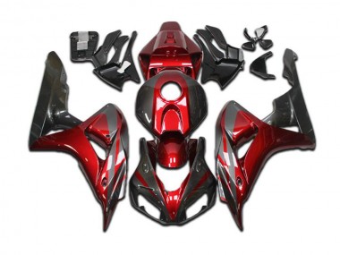 ABS 2004-2005 Candy Red Grey Black Honda CBR1000RR Bike Fairings UK