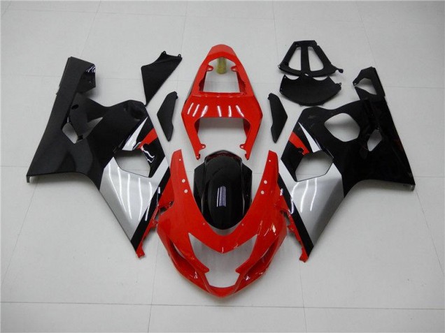 ABS 2004-2005 Red Black Suzuki GSXR 600/750 Motorbike Fairing Kits UK ABS 2004-2005 Red Black Suzuki GSXR 600/750 Motorbike Fairing Kits UK