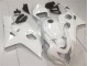 ABS 2004-2005 Glossy White Suzuki GSXR 600/750 Moto Fairings UK