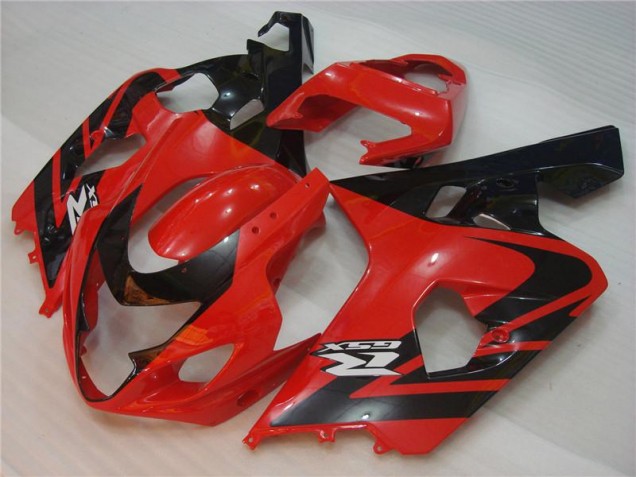 ABS 2004-2005 Red Black Suzuki GSXR 600/750 Motor Fairings UK