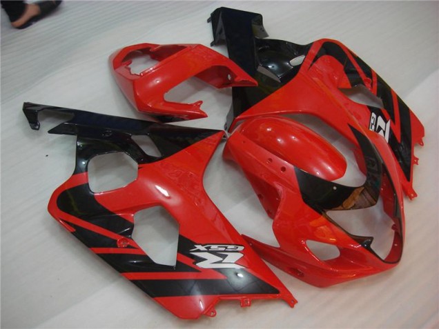 ABS 2004-2005 Red Black Suzuki GSXR 600/750 Motor Fairings UK
