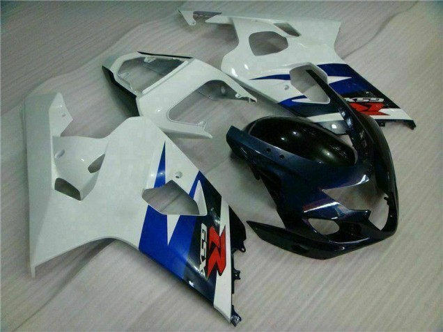 ABS 2004-2005 White Black Suzuki GSXR 600/750 Motorcycle Fairing UK ABS 2004-2005 White Black Suzuki GSXR 600/750 Motorcycle Fairing UK