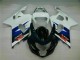 ABS 2004-2005 White Black Suzuki GSXR 600/750 Motorcycle Fairing UK ABS 2004-2005 White Black Suzuki GSXR 600/750 Motorcycle Fairing UK