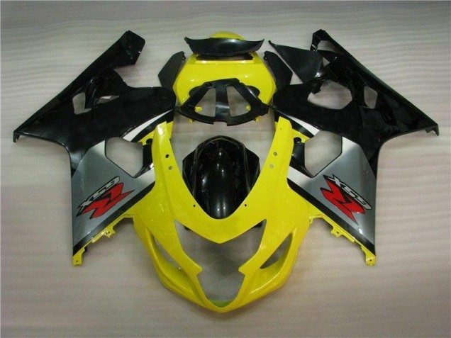 ABS 2004-2005 Yellow Black Suzuki GSXR 600/750 Motorbike Fairing UK ABS 2004-2005 Yellow Black Suzuki GSXR 600/750 Motorbike Fairing UK