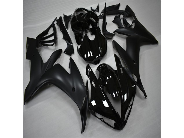 ABS 2004-2006 Glossy Matte Black Yamaha YZF R1 Bike Fairing Kit UK ABS 2004-2006 Glossy Matte Black Yamaha YZF R1 Bike Fairing Kit UK
