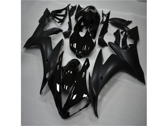 ABS 2004-2006 Glossy Matte Black Yamaha YZF R1 Bike Fairing Kit UK ABS 2004-2006 Glossy Matte Black Yamaha YZF R1 Bike Fairing Kit UK