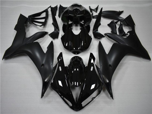 ABS 2004-2006 Glossy Matte Black Yamaha YZF R1 Bike Fairing Kit UK ABS 2004-2006 Glossy Matte Black Yamaha YZF R1 Bike Fairing Kit UK