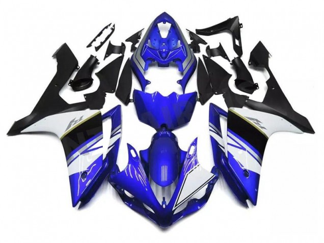 ABS 2004-2006 Blue White Black Yamaha YZF R1 Motorcycle Fairing UK ABS 2004-2006 Blue White Black Yamaha YZF R1 Motorcycle Fairing UK