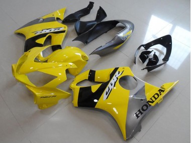 ABS 2004-2007 Yellow Grey Honda CBR600 F4i Motorbike Fairing Kits UK