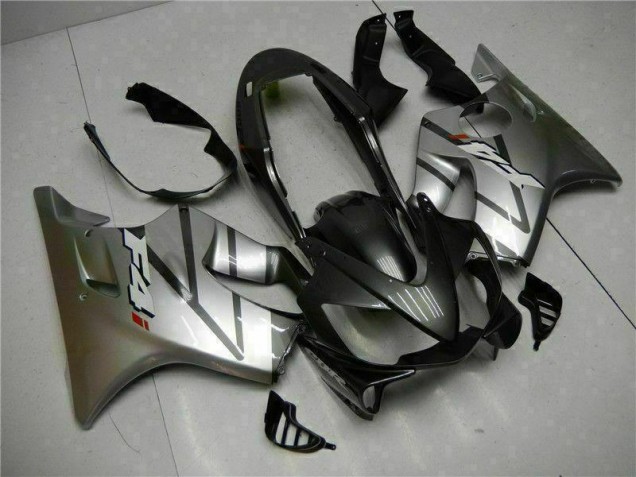 ABS 2004-2007 Silver Black Honda CBR600 F4i Motorcycle Replacement Fairings UK ABS 2004-2007 Silver Black Honda CBR600 F4i Motorcycle Replacement Fairings UK
