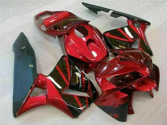 ABS 2005-2006 Red Honda CBR600RR Motorbike Fairing UK ABS 2005-2006 Red Honda CBR600RR Motorbike Fairing UK
