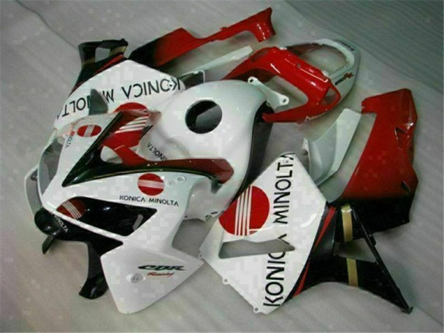 ABS 2005-2006 White Honda CBR600RR Motorcycle Fairing Kits UK ABS 2005-2006 White Honda CBR600RR Motorcycle Fairing Kits UK