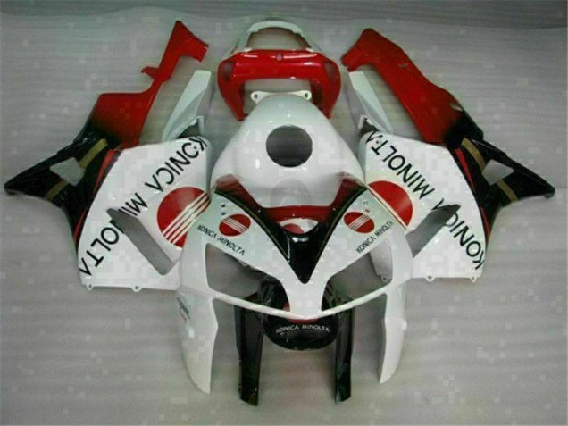 ABS 2005-2006 White Honda CBR600RR Motorcycle Fairing Kits UK ABS 2005-2006 White Honda CBR600RR Motorcycle Fairing Kits UK