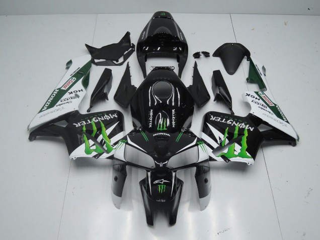 ABS 2005-2006 Black Monster Honda CBR600RR Motorcycle Fairing UK ABS 2005-2006 Black Monster Honda CBR600RR Motorcycle Fairing UK