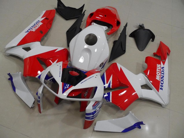 ABS 2005-2006 Red White Honda CBR600RR Motorcycle Fairing Kit UK ABS 2005-2006 Red White Honda CBR600RR Motorcycle Fairing Kit UK