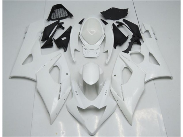 ABS 2005-2006 White Suzuki GSXR 1000 Bike Fairings UK ABS 2005-2006 White Suzuki GSXR 1000 Bike Fairings UK