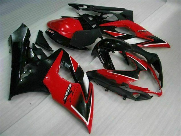 ABS 2005-2006 Red Black Suzuki GSXR 1000 Motorcylce Fairings UK