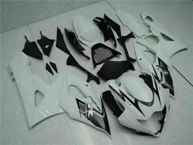 ABS 2005-2006 White Suzuki GSXR 1000 Motorbike Fairing UK ABS 2005-2006 White Suzuki GSXR 1000 Motorbike Fairing UK