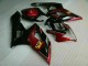 ABS 2005-2006 Red Black Suzuki GSXR 1000 Bike Fairing Kit UK ABS 2005-2006 Red Black Suzuki GSXR 1000 Bike Fairing Kit UK